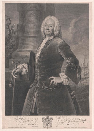 Handelsmand i London Henry Voguell af Georg Friedrich Schmidt