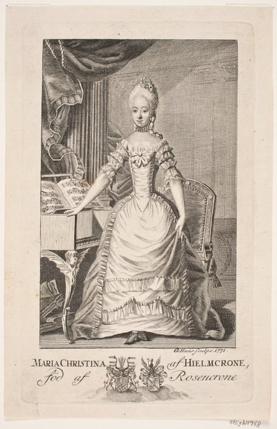 Maria Christina Hielmcrone af Georg Haas