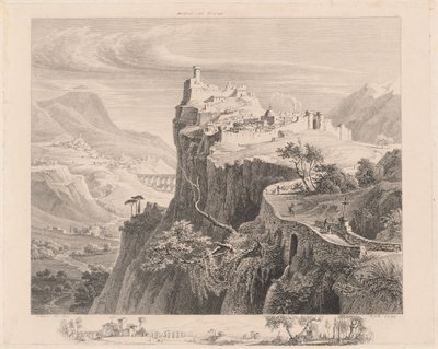 Ovindoli i Abruzzi af Georg Heinrich Busse
