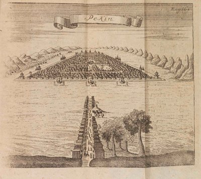 Beijing. Rejsebeskrivelse af en ambassade til Beijing arrangeret af zar Peter I den Store, 1719. af Georg Johann Unverzagt