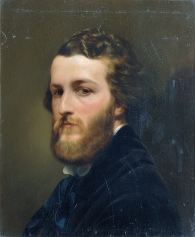 selvportræt af Georg Koberwein