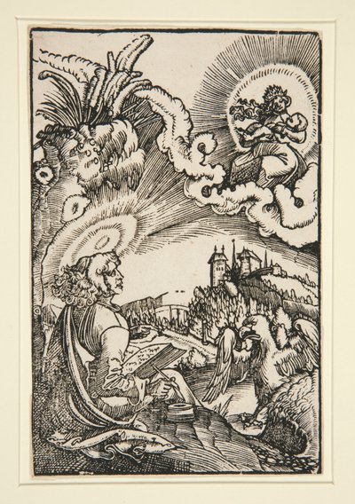 St. John på Patmos af Georg Lemberger
