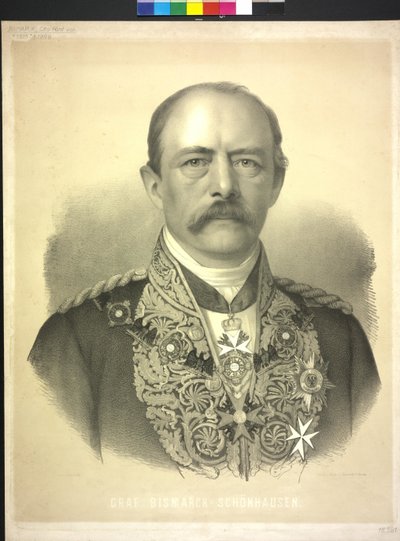 Grev Bismarck-Schönhausen af Georg Ludwig Engelbach Engelbach