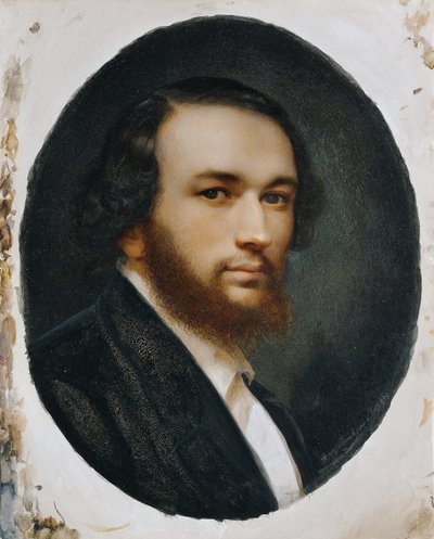 selvportræt af Georg Martin Ignaz Raab