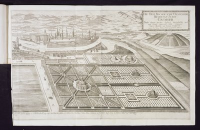 De nye haver i Cremsier, prins-biskoppens residens, udgivet ca. 1700 af Georg Matthaus Vischer
