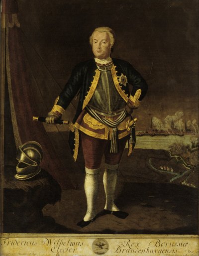 Frederik I af Preussen Frederik Vilhelm Konge af Preussen Kurfyrste af Brandenburg af Georg Paul Busch
