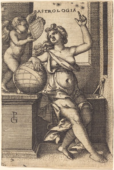 Astrologi af Georg Pencz