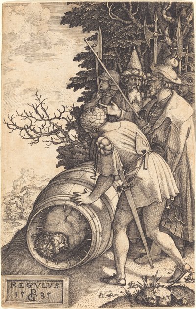 Attilius Regulus af Georg Pencz