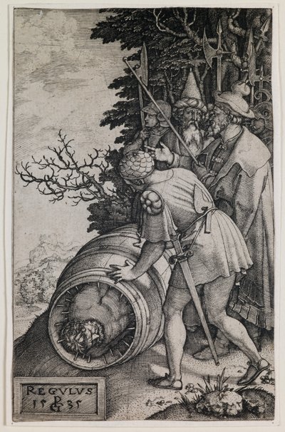 Attilus Regulus af Georg Pencz
