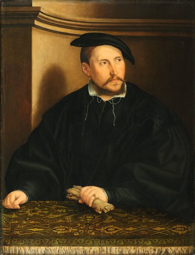 Portræt af en ung mand af Georg Pencz