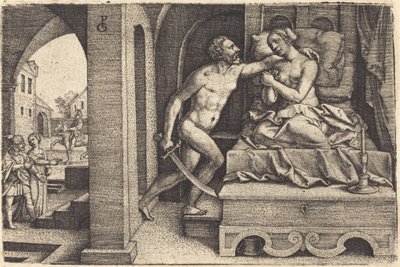 Tarquin og Lucretia af Georg Pencz
