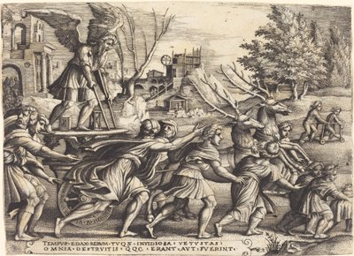 Tidens triumf af Georg Pencz
