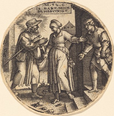 At huse pilgrimmene af Georg Pencz