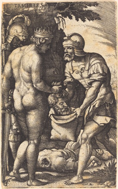 Tomyris med Cyrus