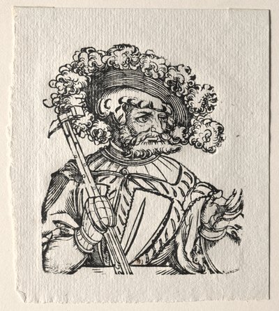 Tyranner i Det Gamle Testamente: Holofernes af Georg Pencz