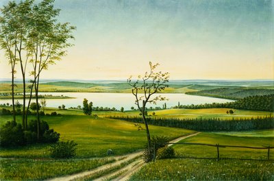 Osterseen, 1925 af Georg Schrimpf