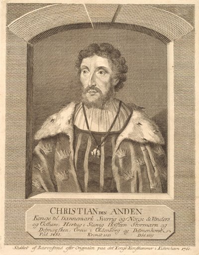 Christian II af Georg Vilhelm Baurenfeind