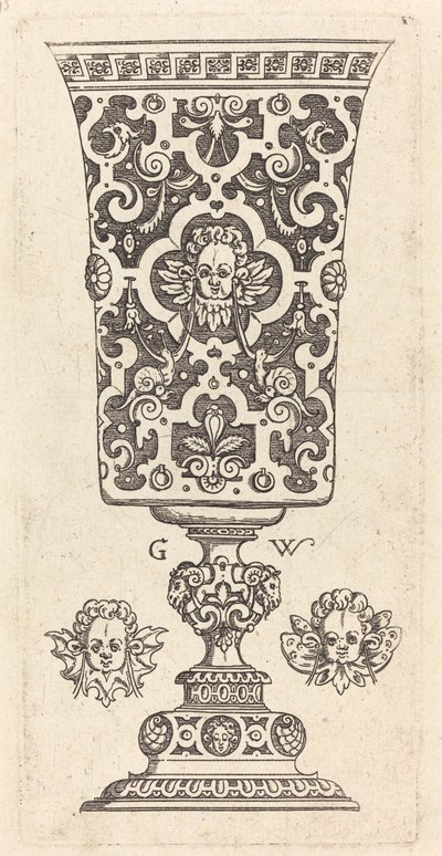 Kop af Georg Wechter I