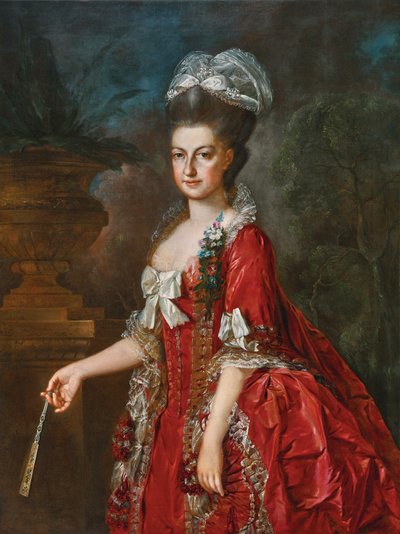 Johann Georg Weikert Portræt af Maria Christine af Østrig 1778 af Georg Weikert