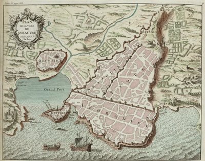 Sicilien af Georg and Hogenberg Franz (1535-90) Braun