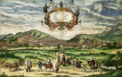 Kort over Granada, fra 