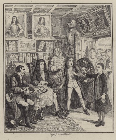 Illustration til Jack Sheppard (gravering) af George (after) Cruikshank