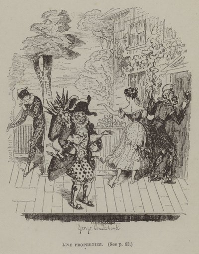 Levende egenskaber (gravering) af George (after) Cruikshank