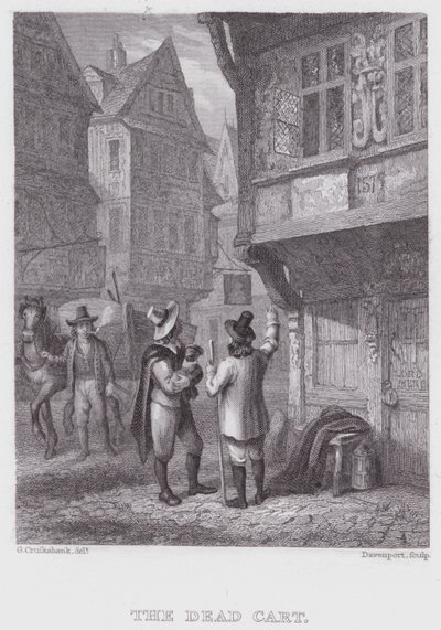 Den døde vogn (gravering) af George (after) Cruikshank