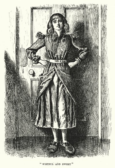 Illustration til Trilby af George du Maurier (gravering) af George (after) Du Maurier