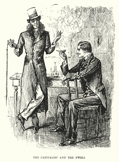 Illustration til Trilby af George du Maurier (gravering) af George (after) Du Maurier