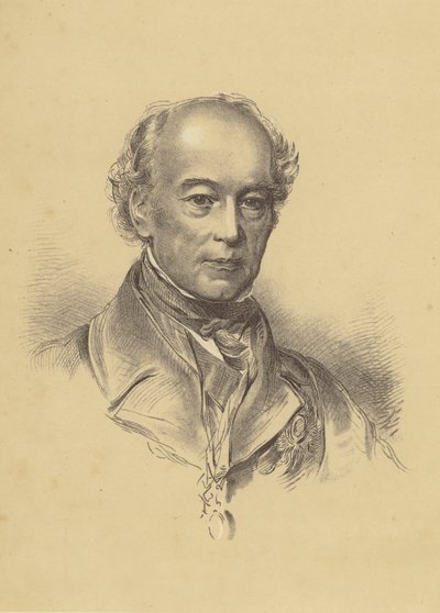 Admiral af flåden Sir Thomas Byam Martin af George (after) Richmond
