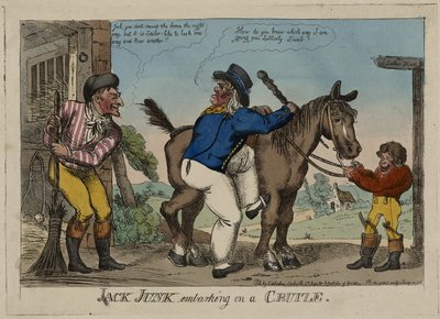 JACK JUNK Begiver sig ud på en CRUISE af George (attr. to) Cruikshank