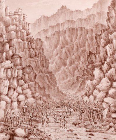 Khoord Caubel Pass af George Alfred Croly