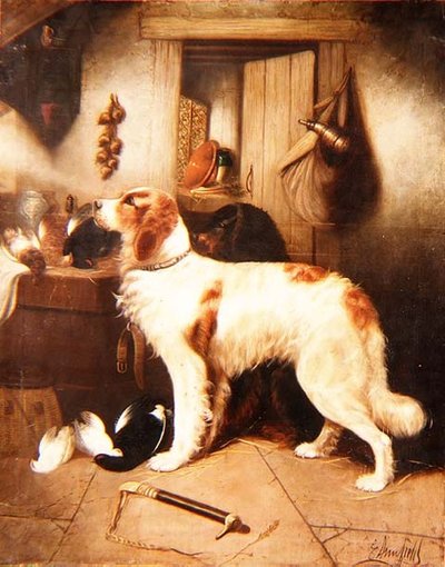 Vildtholderens køkken af George Armfield
