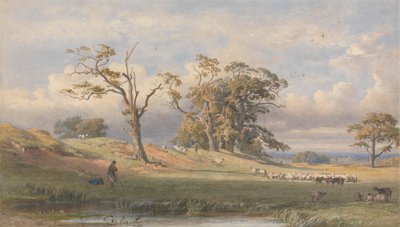 Old British Camp i Bulstrode Park af George Arthur Fripp