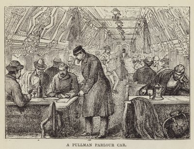En Pullman-salonvogn af George Augustus Sala