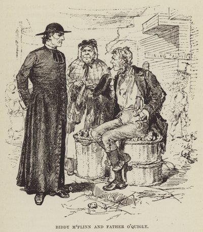 Biddy MFlinn og Fader OQuigly af George Augustus Sala