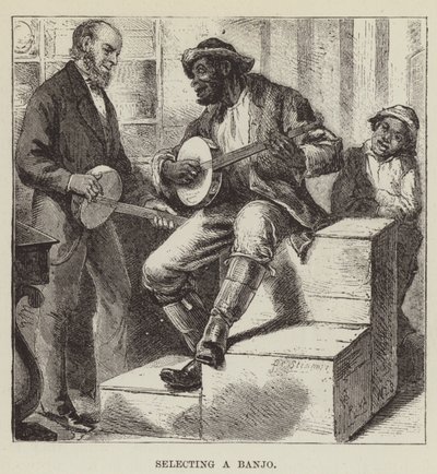 Valg af en banjo af George Augustus Sala