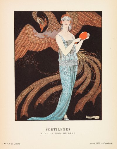 Gazette du Bon Ton, 1922. af George Barbier