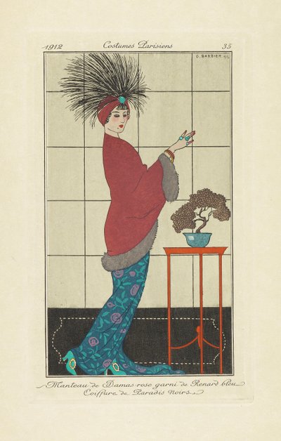 Journal of Ladies and Fashions, 1912. af George Barbier