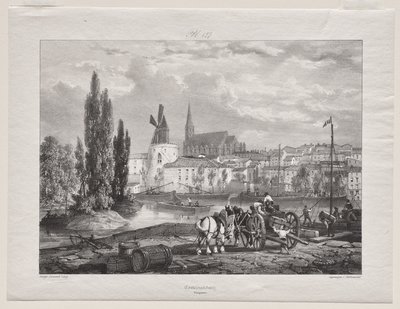 Maleriske og romantiske rejser i det gamle Frankrig (Languedoc II, del I): Castelnaudary af George Barnard
