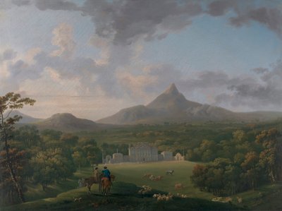 Powerscourt, County Wicklow, Irland af George Barret