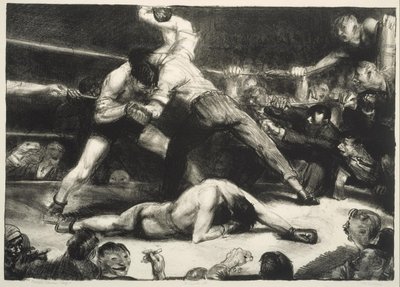 En knockout af George Bellows
