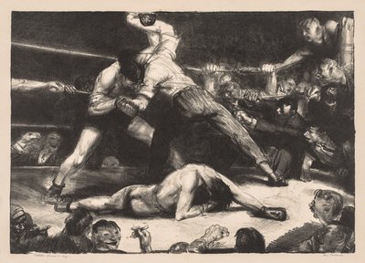 En knockout af George Bellows