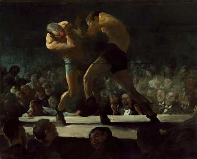 Klubaften af George Bellows