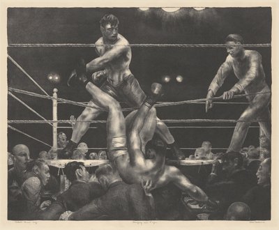 Dempsey og Firpo af George Bellows