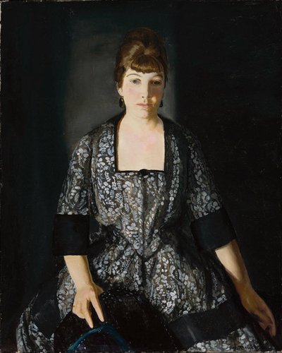 Emma i det sorte print af George Bellows