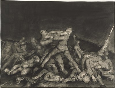 Spøgelse af sergent Pelly af George Bellows
