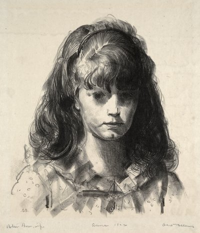 Annes hoved af George Bellows