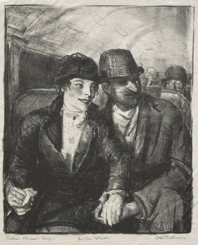 I metroen af George Bellows